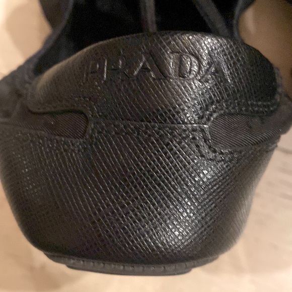 Prada Gabardine Saffiano Nero 5.5 - Picture 3 of 6